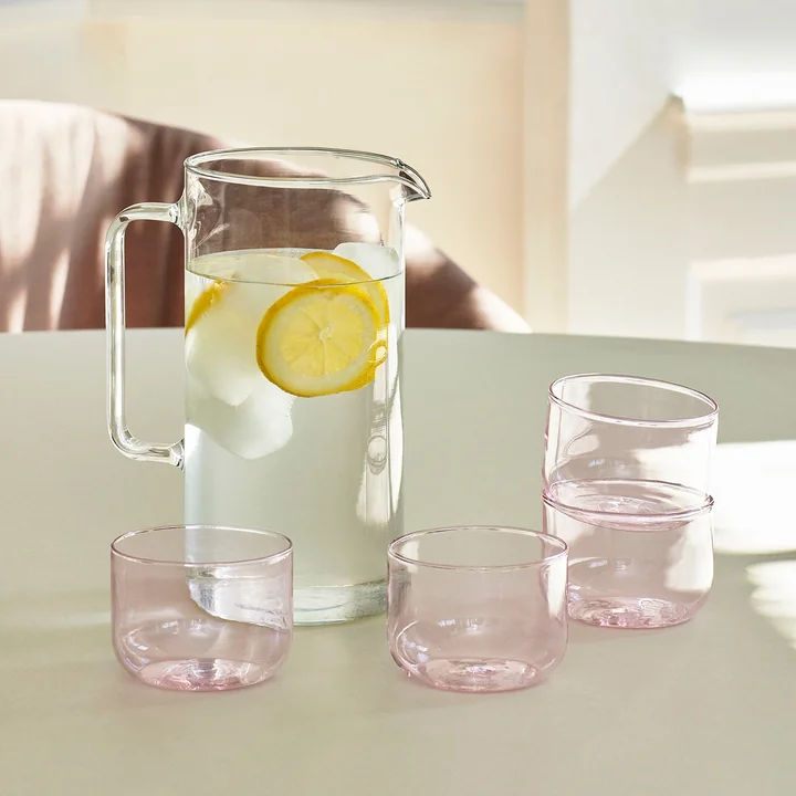 HAY - Carafe L, H 23,5 cm, claire