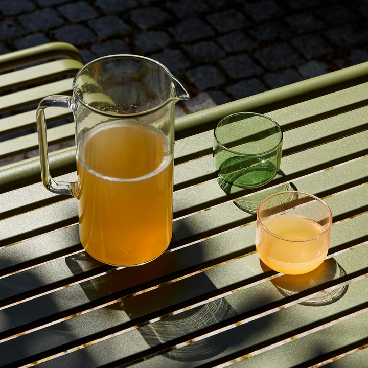 HAY - Carafe L, H 23,5 cm, claire