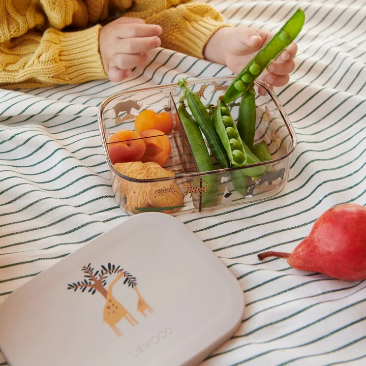 LIEWOOD - Boîte à lunch Arthur avec couvercle, Tritan, all together, sandy