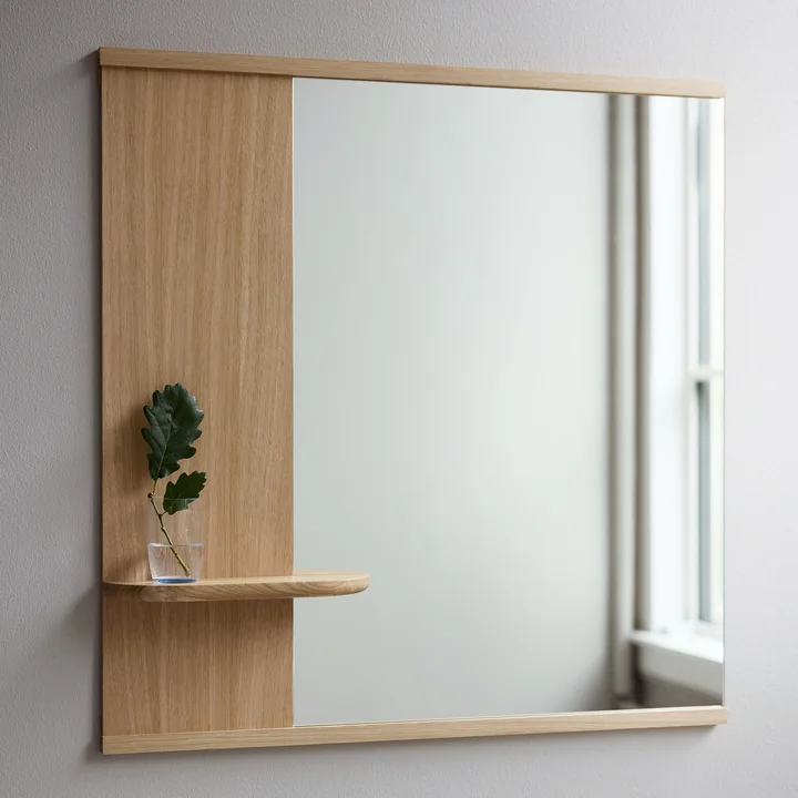 Moebe - Miroir mural avec tablette