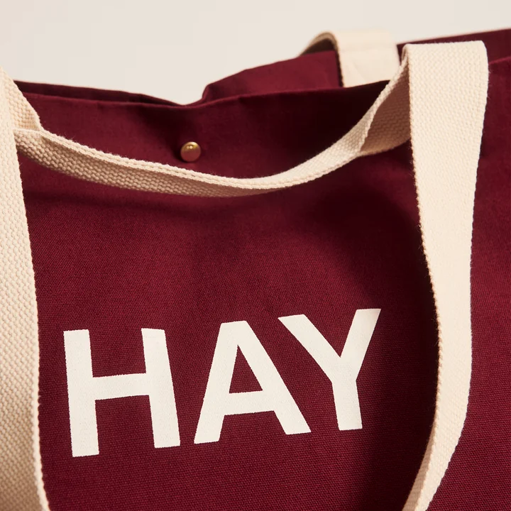 HAY - Weekend Bag, large, bourgogne