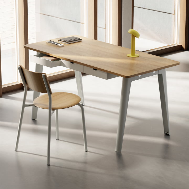 TipToe - NEW MODERN Bureau avec étagères