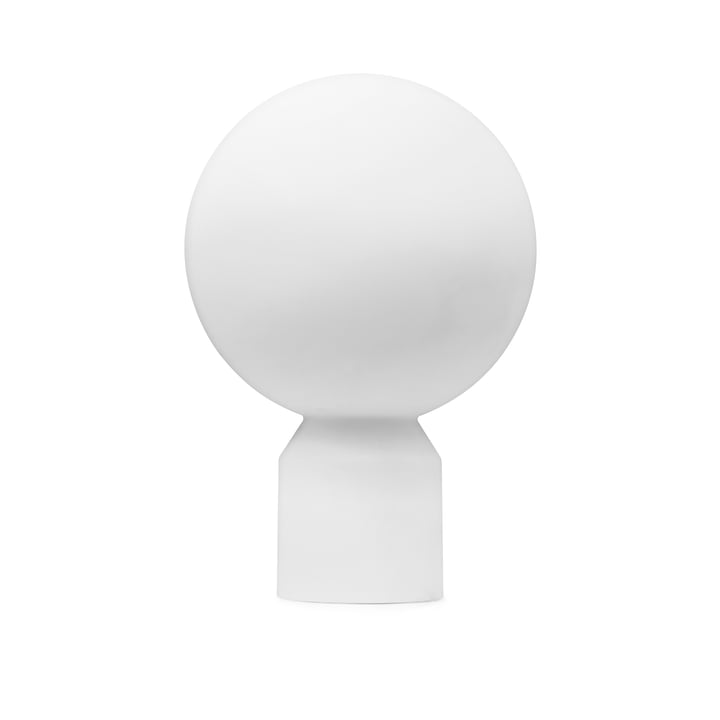 Yo LED Lampe de table avec batterie, blanc, large, H 60 x Ø 40 cm de Normann Copenhagen