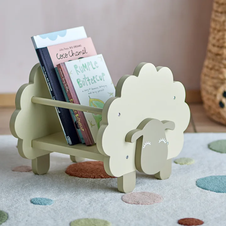 Bloomingville Mini - Dolly Bibliothèque, Mouton, gris