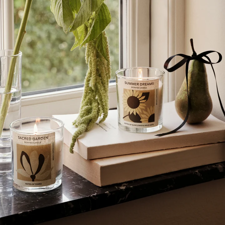 Broste Copenhagen - Bougies parfumées, Ø 7,4 x H 8,3 cm