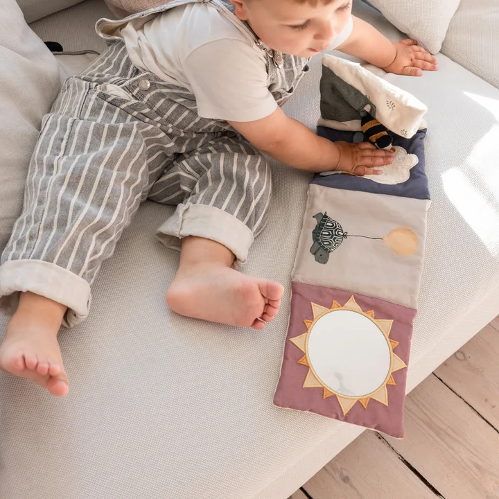 Sebra - Livre d'activités en tissu, World of Sebra