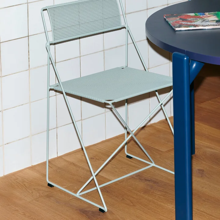 HAY - X-Line Chaise, Outdoor, tilleul pâle