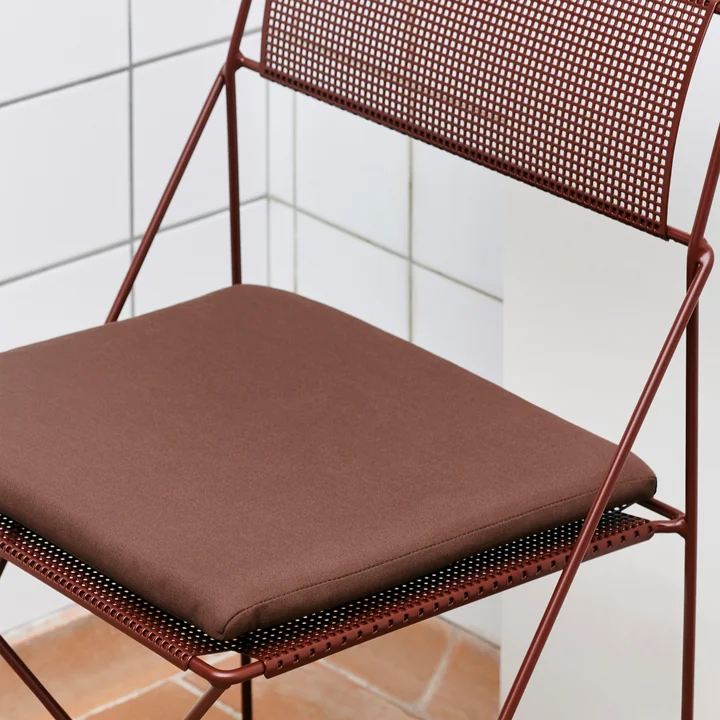 HAY - X-Line Coussin d'assise, extérieur, iron red