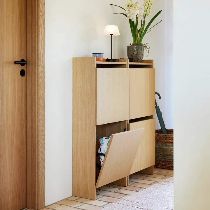 Hübsch Interior - Forma Armoire à chaussures, chêne