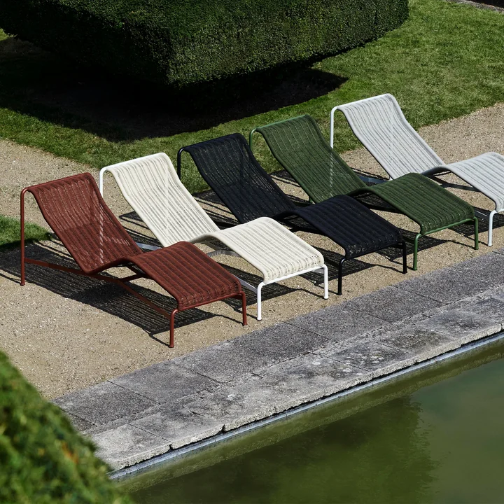 HAY - Palissade Cord Chaise Longue Chaise longue