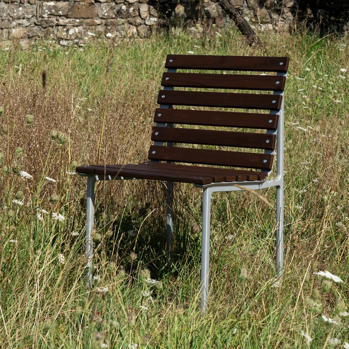 HAY - Traverse Chaise, aluminium / frêne huilé