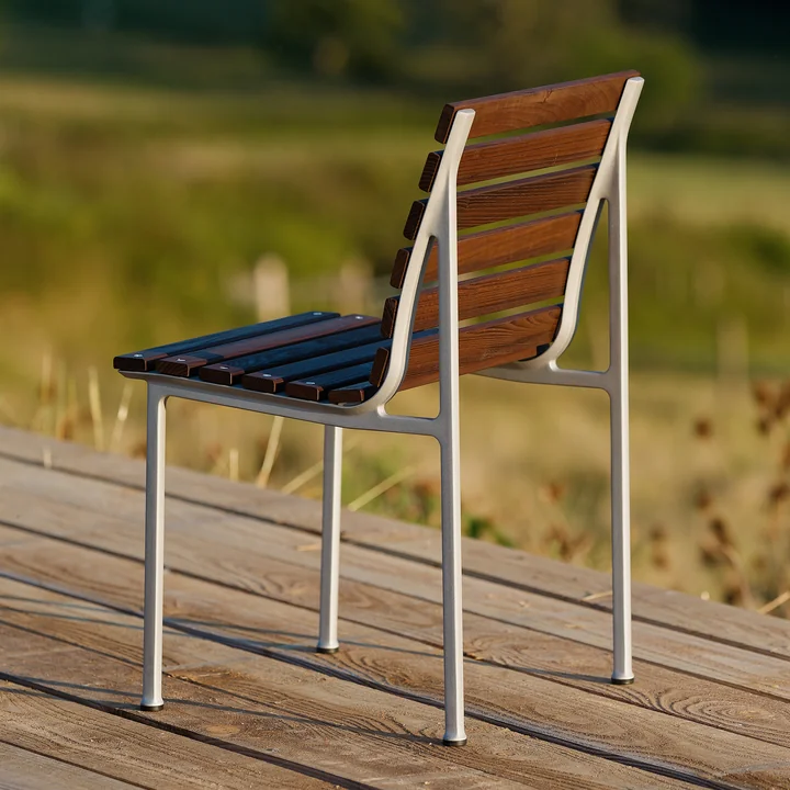 HAY - Traverse Chaise, aluminium / frêne huilé