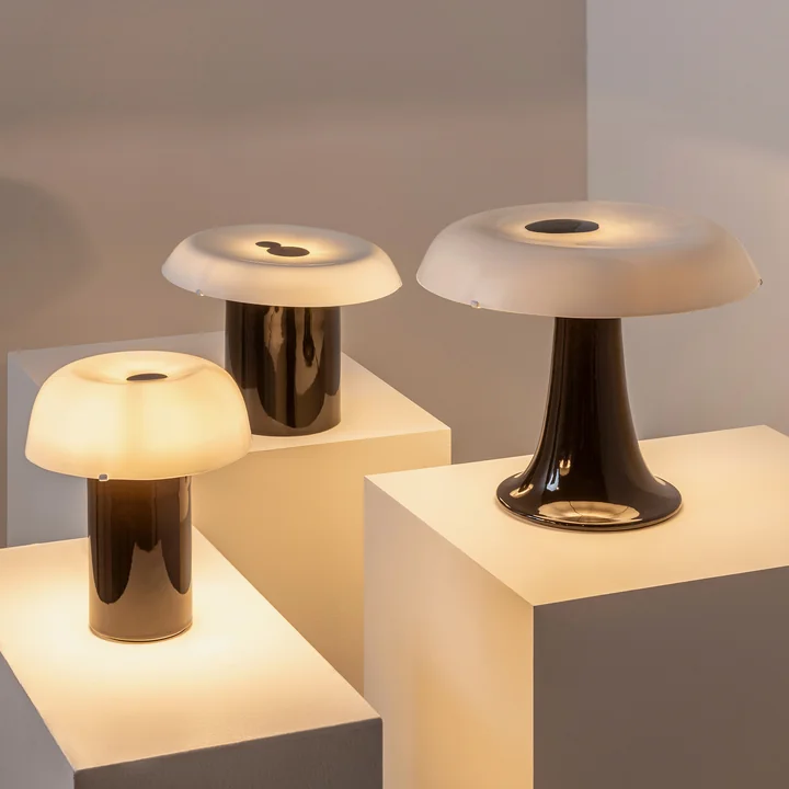 Serax - Celine Lampe de table, blanc / noir