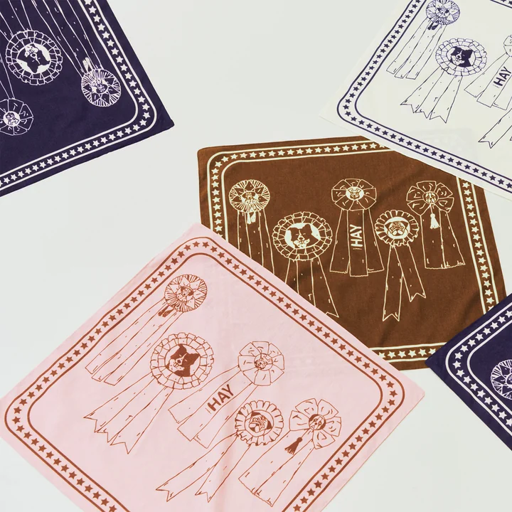 HAY - Dogs Serviette pour chien, recyclée, 55 x 55 cm