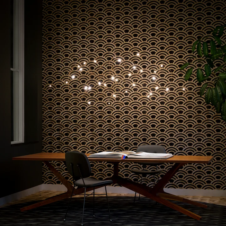 Moooi - Flock of Light 21 LED Lampe suspendue
