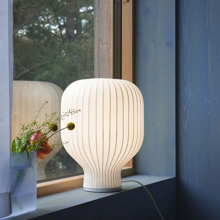 Muuto - Strand Lampe de table, blanc, H 59 cm