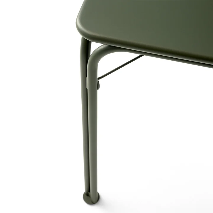 & Tradition - Thorvald SC99 Table de jardin, 220 x 90 cm, bronze green
