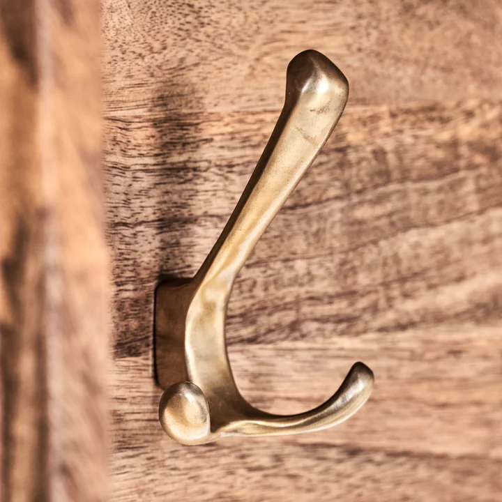 House Doctor - Balance portemanteau mural, 100 x 141 cm, antique brown