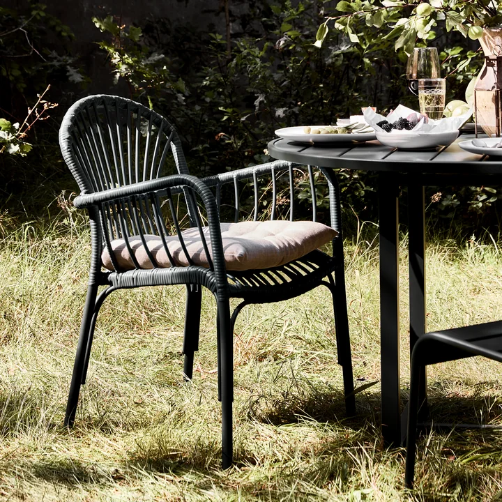 House Doctor - Brea Chaise Outdoor, vert