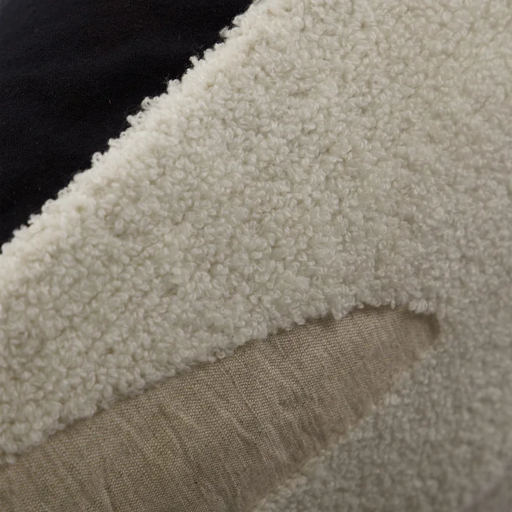 House Doctor - Fly housse de coussin, 50 x 50 cm, blanc cassé