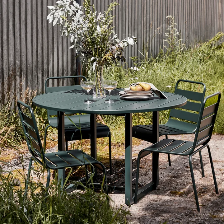 House Doctor - Helo Outdoor Table, Ø 120 x H 75 cm, vert