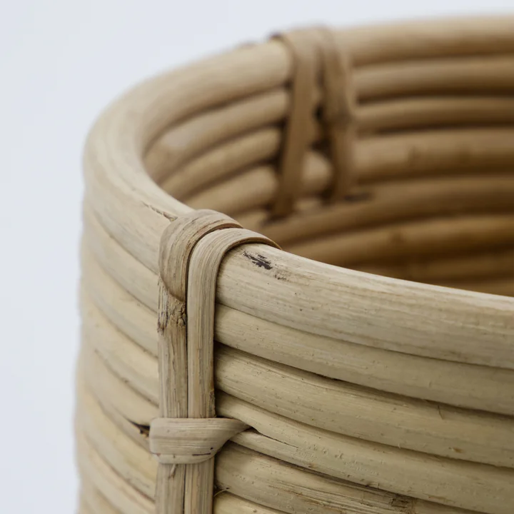 House Doctor - Panier de rangement Linder, rotin