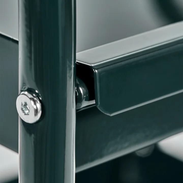 House Doctor - Chariot de service Roll, vert foncé