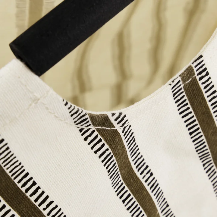 House Doctor - Vibes Panier à linge, L 40 x H 60 cm, marron clair