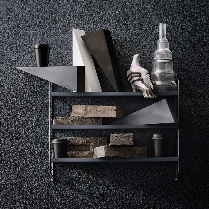 String - Pocket Métal, gris