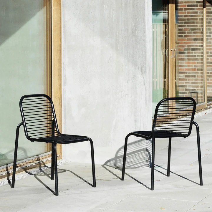 Normann Copenhagen - Vig Chaise, noir