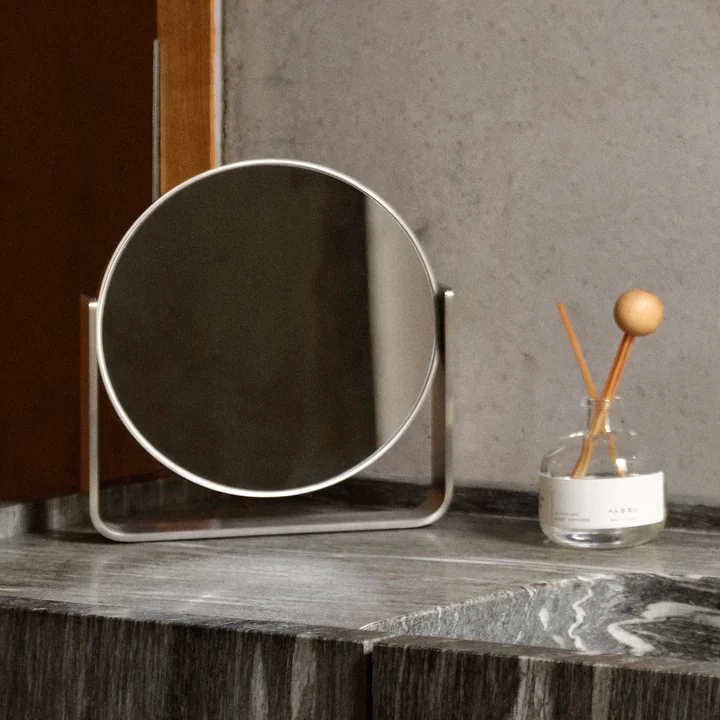 Zone Denmark - Ume Miroir de table, grossissement 5 x, acier