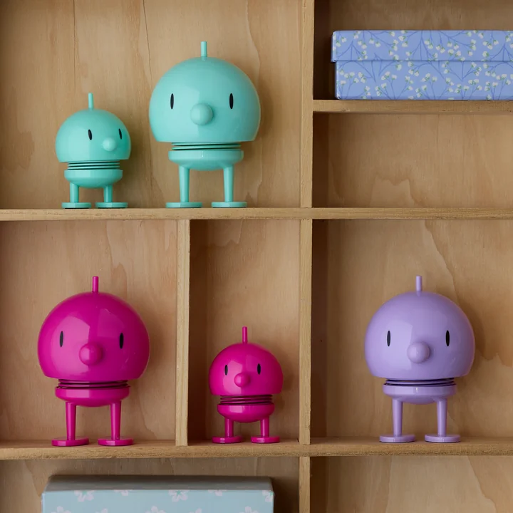 Medium et Small Bumble , lavande, menthe et pink de Hoptimist