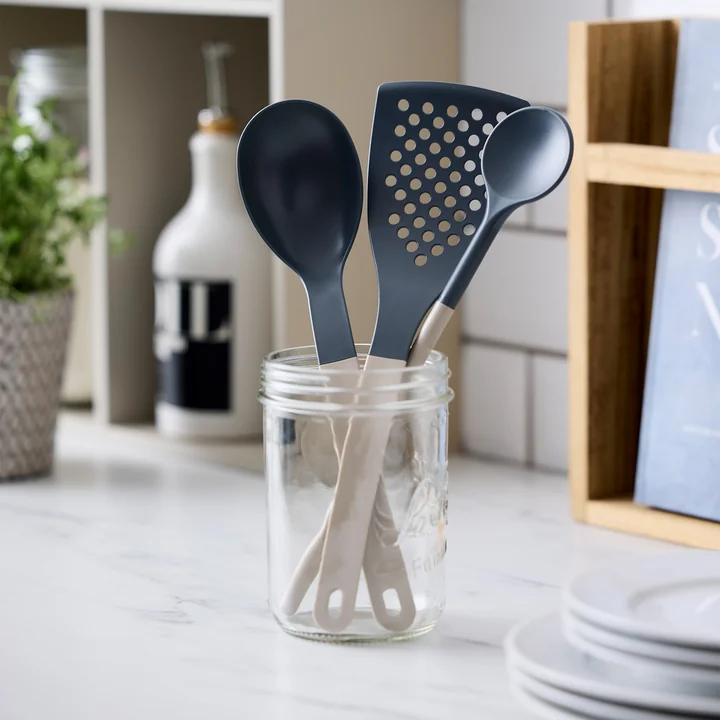 Rosti - New Optima Set d'ustensiles de cuisine 1, humus (3 pièces)