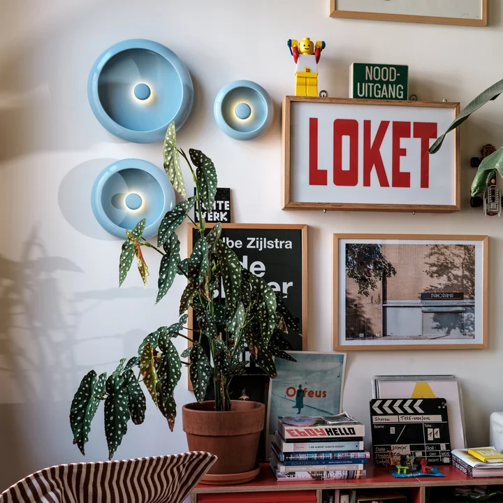 Fatboy - Oloha Bol avec lampe LED rechargeable, jet blue