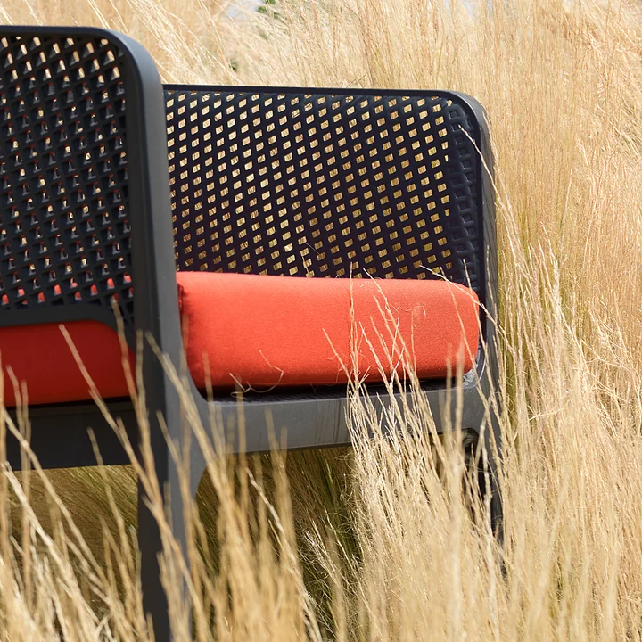 Nardi - Net Relax Chaise avec accoudoirs, anthracite