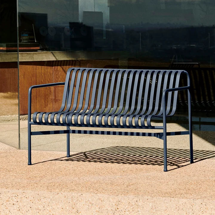 HAY - Palissade Dining Bench , deep blue (édition exclusive 2025)