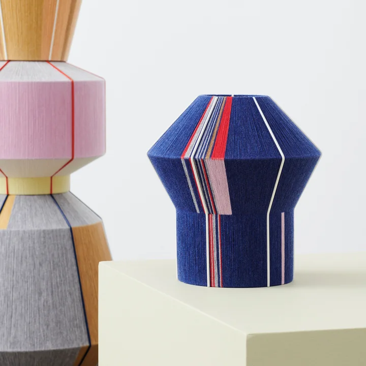 HAY - Bonbon Abat-jour Ø 31 x H 34 cm, petit bleu