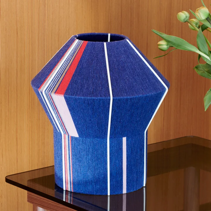 HAY - Bonbon Abat-jour Ø 31 x H 34 cm, petit bleu