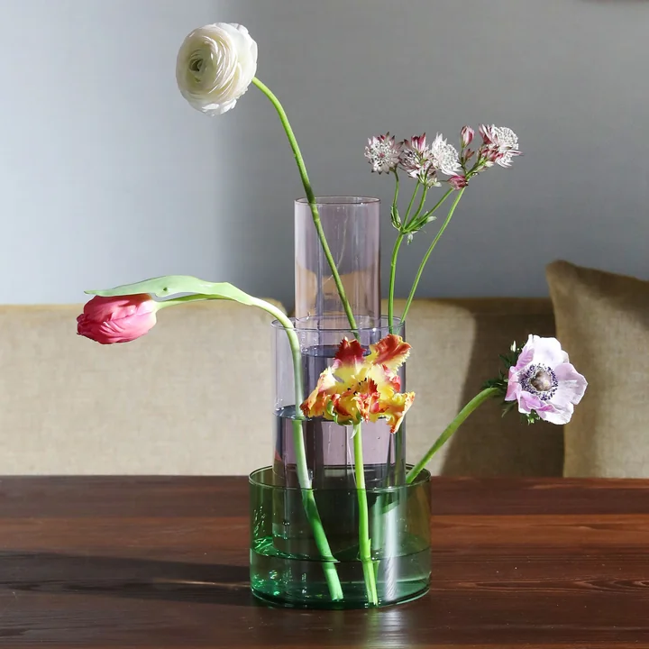 & klevering - Amphi Vase large, vert