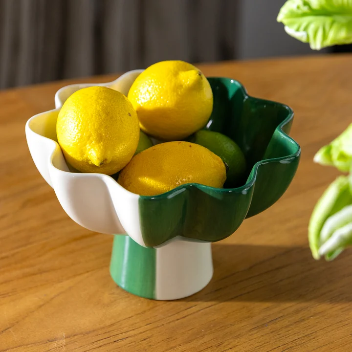 & klevering - Sun Coupe Ø 20 cm, vert / blanc