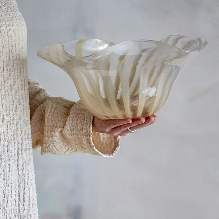 Bloomingville - Imri Coupe, L 32 x H 13 cm, rose