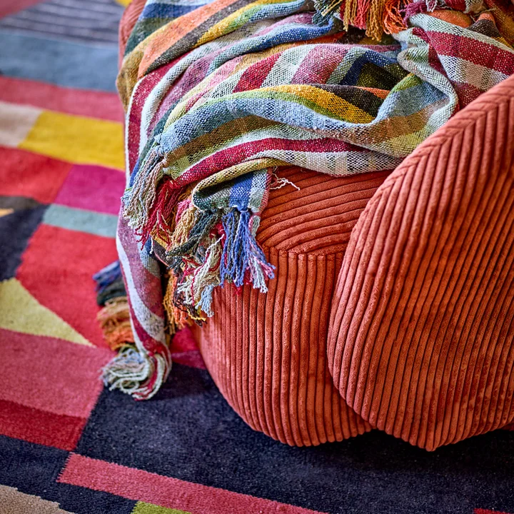 Bloomingville - Tapis Loggia, 140 x 200 cm, multicolore