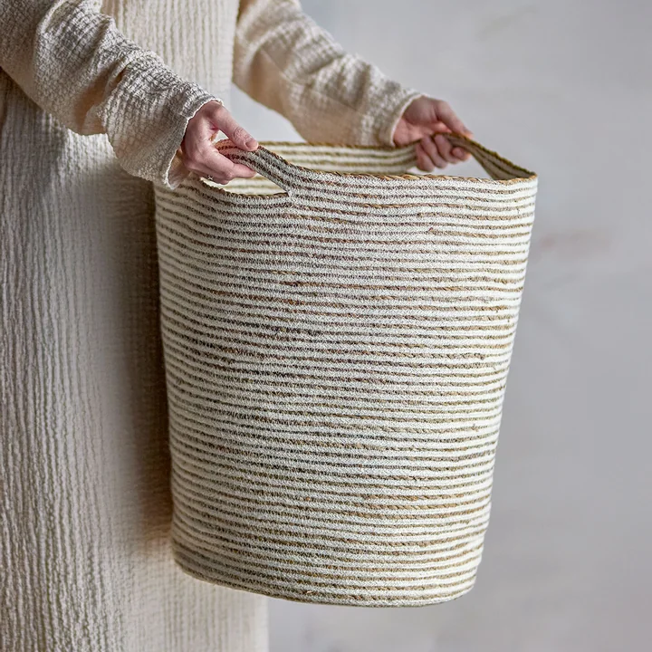 Bloomingville - Selena Corbeille, Ø 40 x 49 cm, naturel