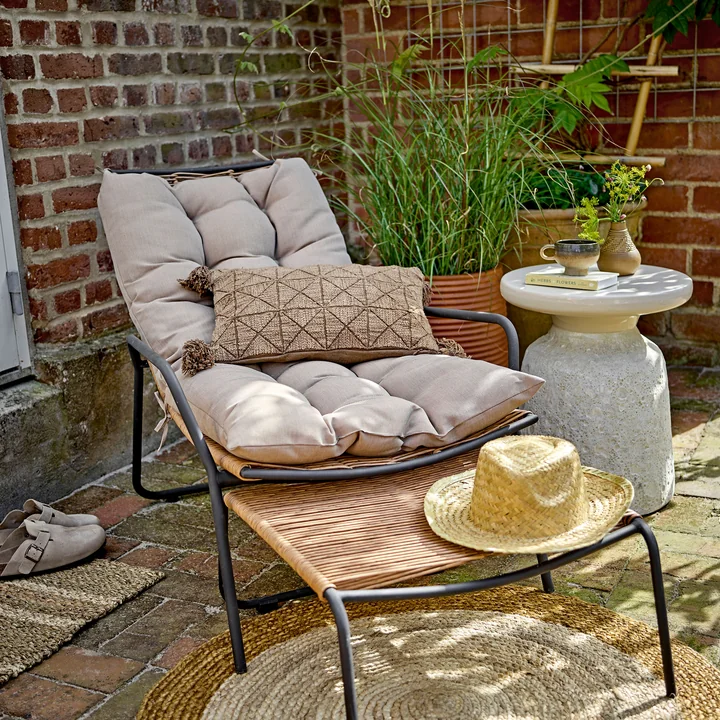 Solana table d'appoint, blanc de Bloomingville