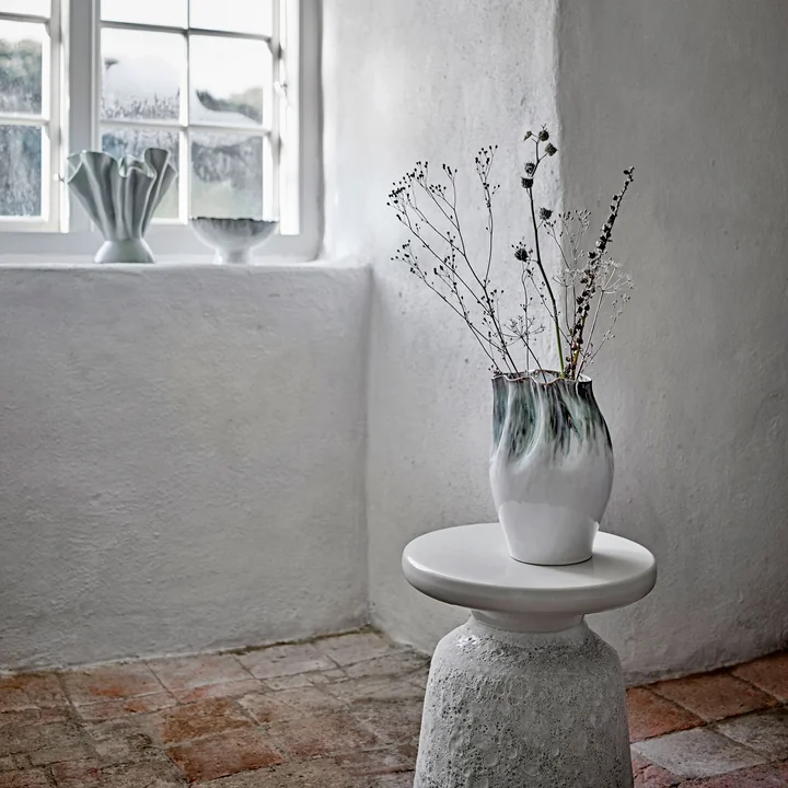 Solana table d'appoint, blanc de Bloomingville