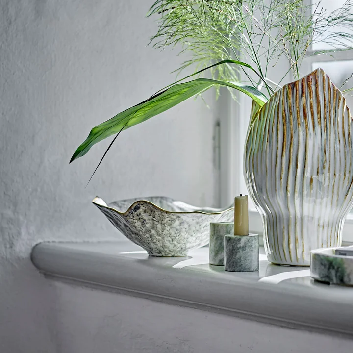 Bloomingville - Lennon Coupe, Ø 27 x 9,5 cm, gris