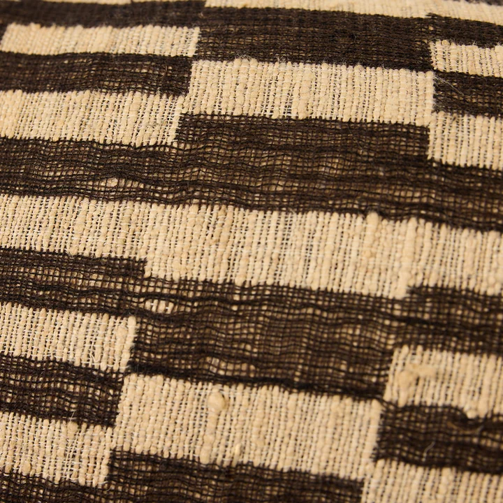 HKliving - Natural Coussin, 70 x 40 cm, monochrome