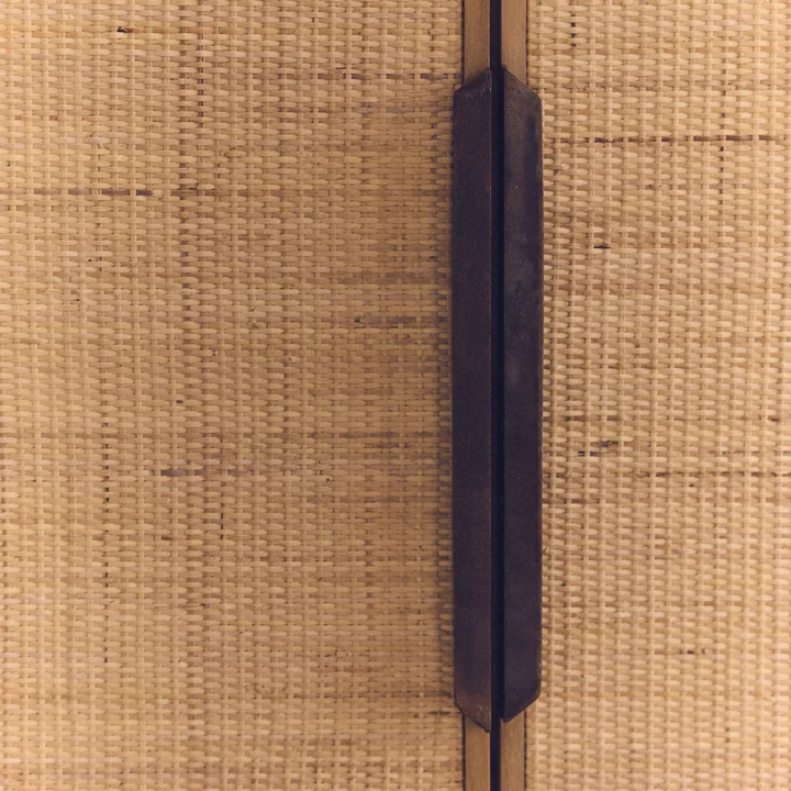 HKliving - Pioneer Armoire, 100 x 180 cm, rotin