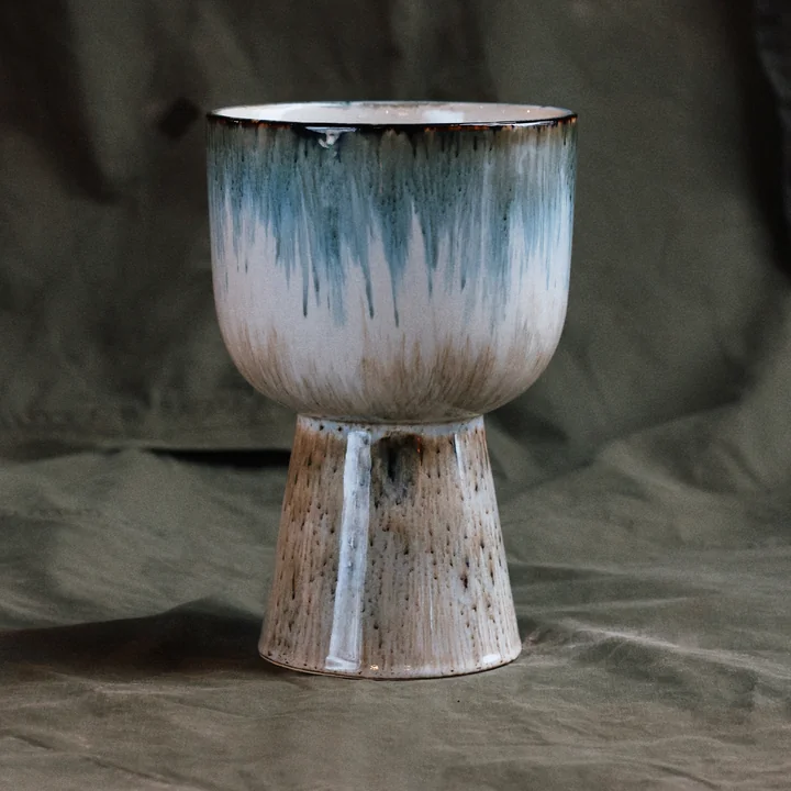 HKliving - Retro Pot de fleurs Ø 16,5 cm, lagoon