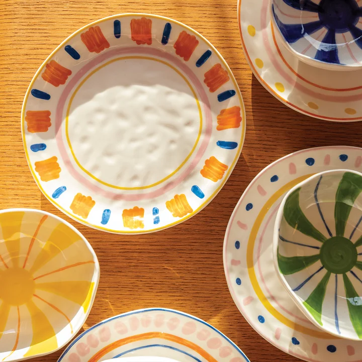 & klevering - Boavista Assiette Ø 21,5 cm, multi